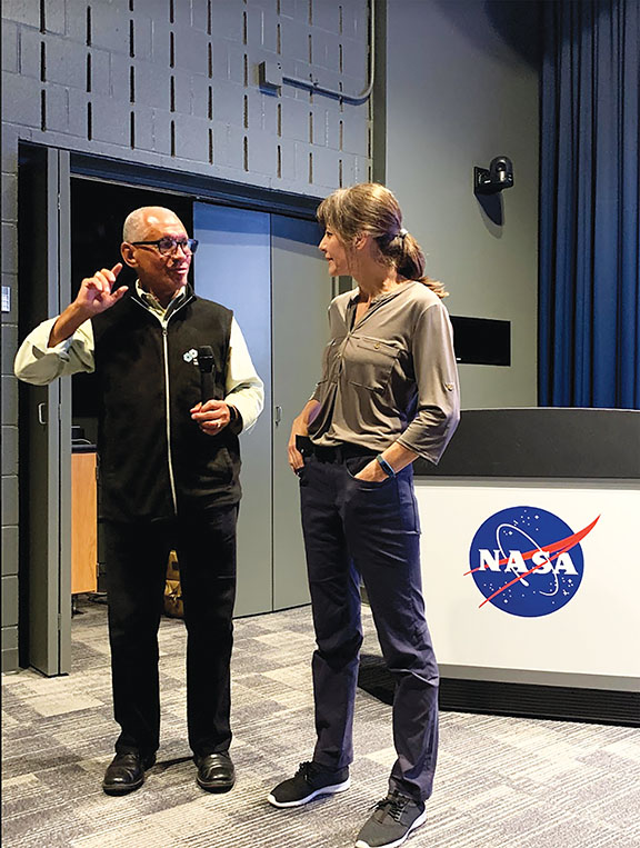 Kelly Shulman at NASA