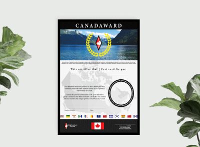 Canadaward Certificate Diplôme Canadaward