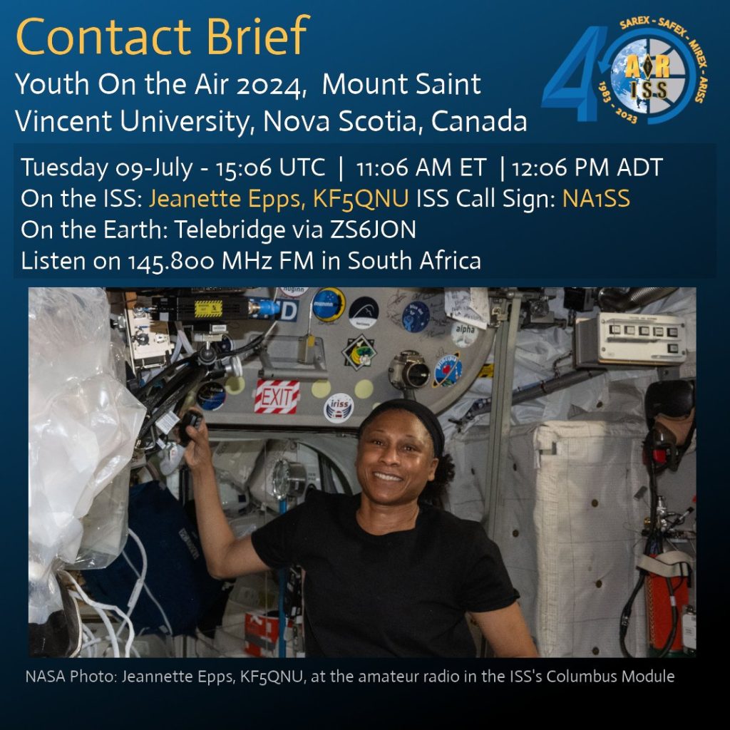 Promo for ARISS YOTA Camp 2024